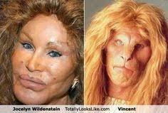 To think some of the celebrities WANT the weird look they have