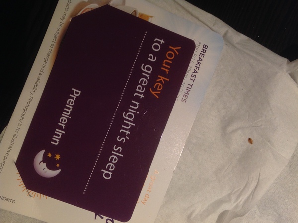 To be freaking out about bedbugs in premier Inn....