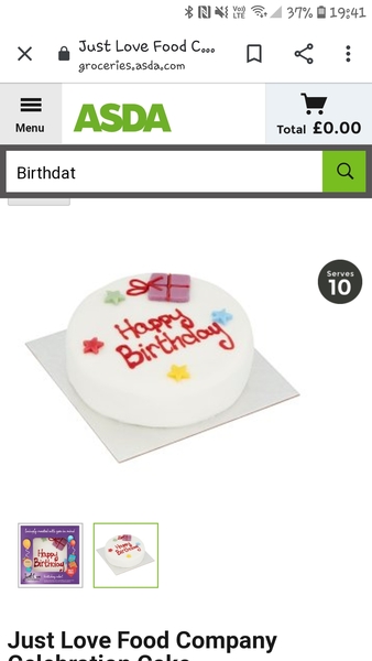 To buy a birthday cake when it's not my birthday...