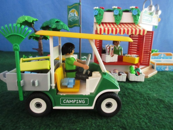 It's the summer holiday season for the Playmobil people in our house...