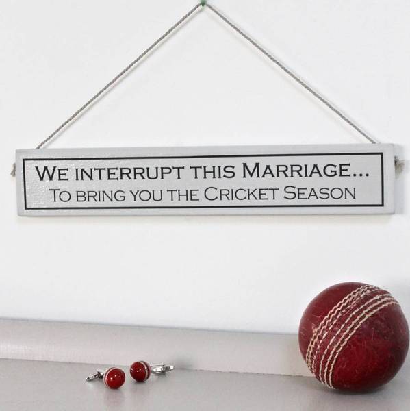 To think that cricket is shit?