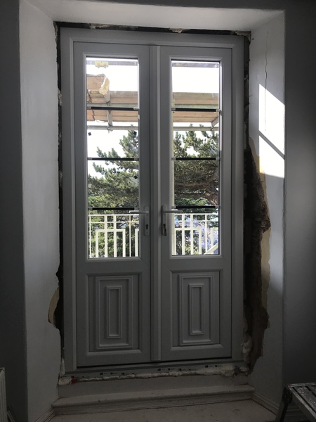 Is this amount of destruction normal? New windows