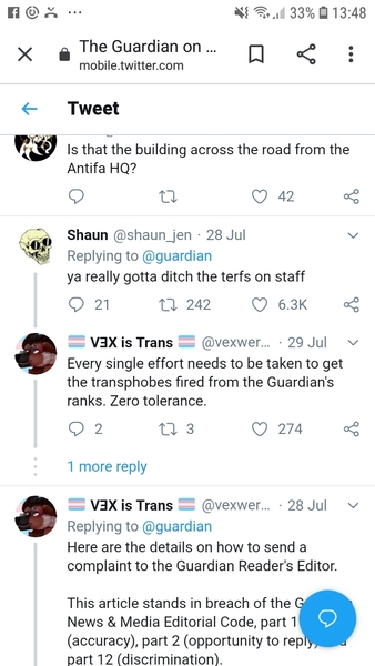 Two trans journalists quit The Guardian, citing transphobia