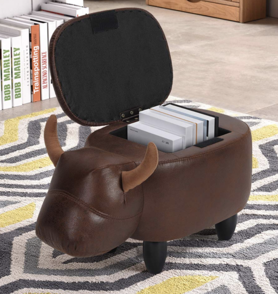 To think that a dino footstool would enhance ANY room