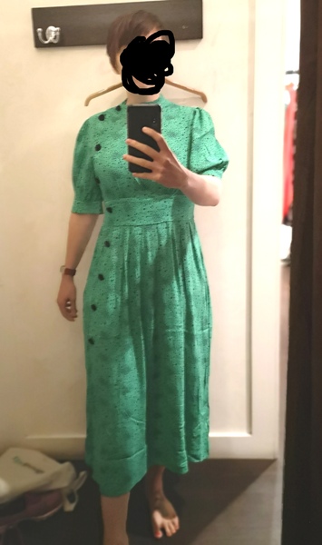 High-necked midi, yea or nay?