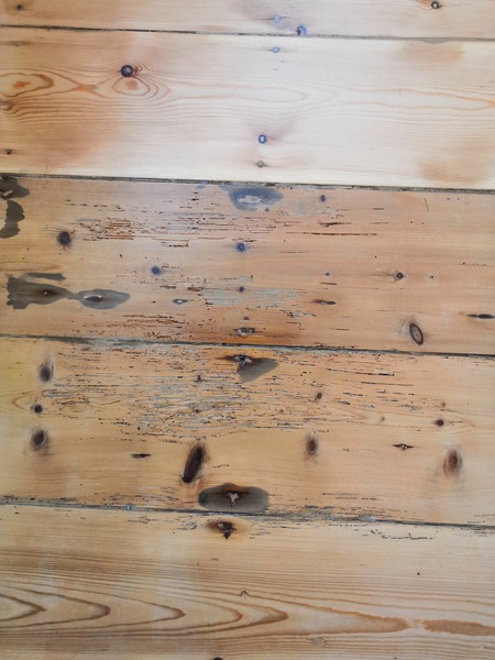 Floor sanding - would you complain? (with picture)