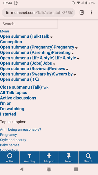 Getting pages and pages of this