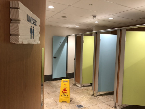 Unisex toilets question