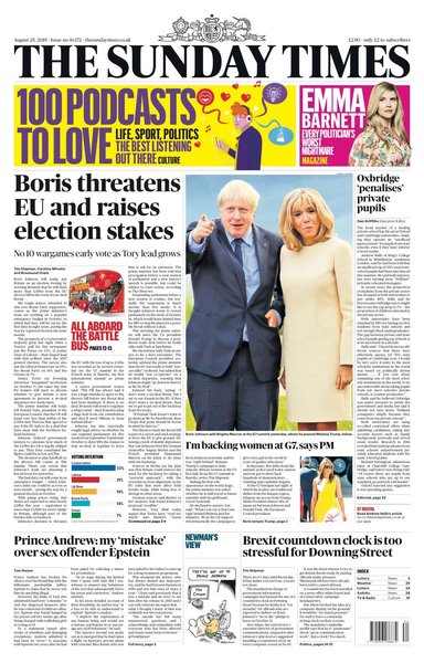 Westminstenders: 30 days to save us all!