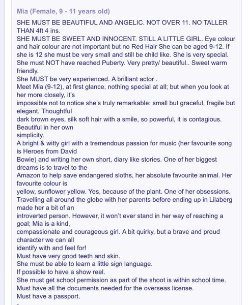 Milka ad casting call - awful