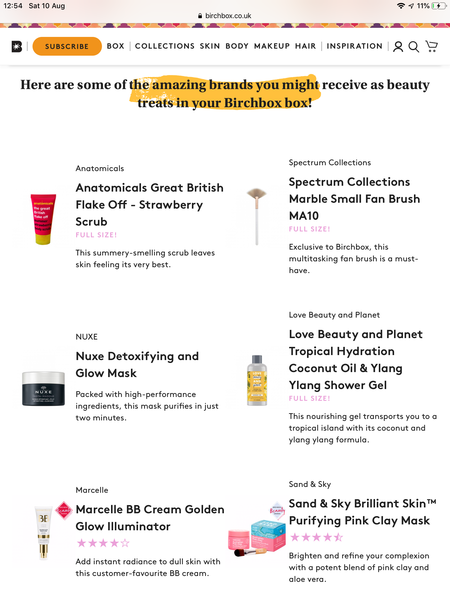 To think subscription boxes are a swizz?