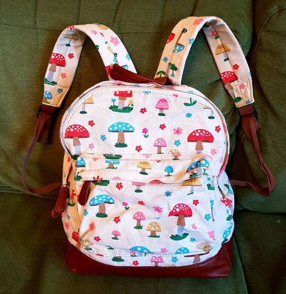 To feel awkward wearing a backpack as a grown woman?