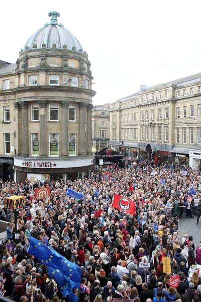 Protests against Brexit.*title edited by MNHQ at OP's request*