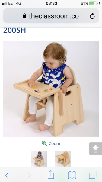 Toddler table and chairs