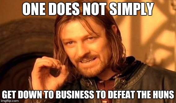 to think MN is being infiltrated by Huns?