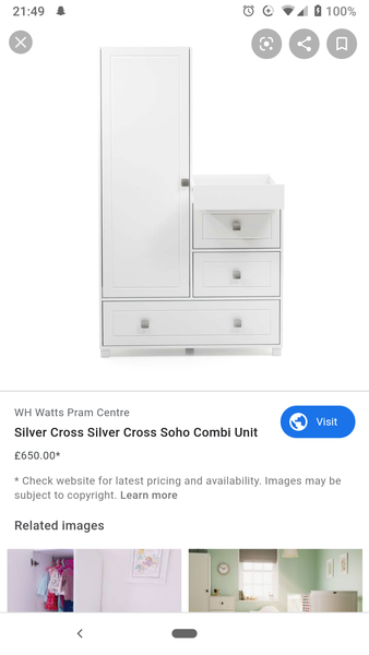 Box room nursery pics