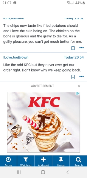 To wonder how KFC are still in business?