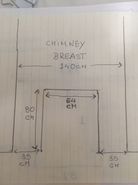 Advice on Woodburner surround - w/pics