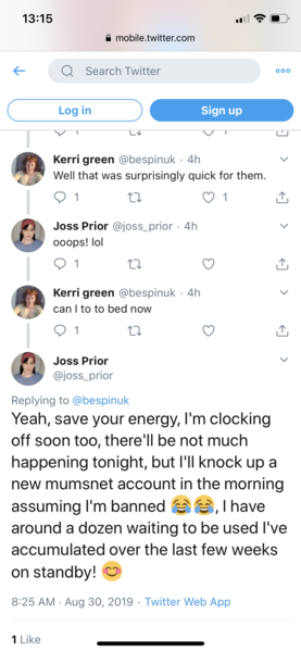 Deleted posts /  Suspension warnings - FWR