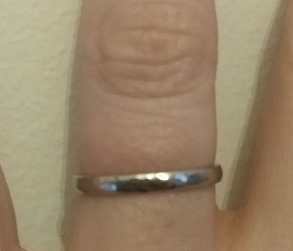My wedding ring just arrived...