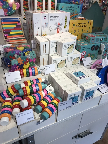 Birthday present ideas for 5 year old obsessed with numbers?
