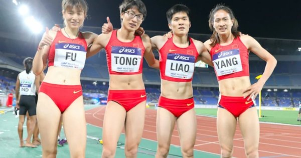 Athletics: China field a women’s relay team featuring two men