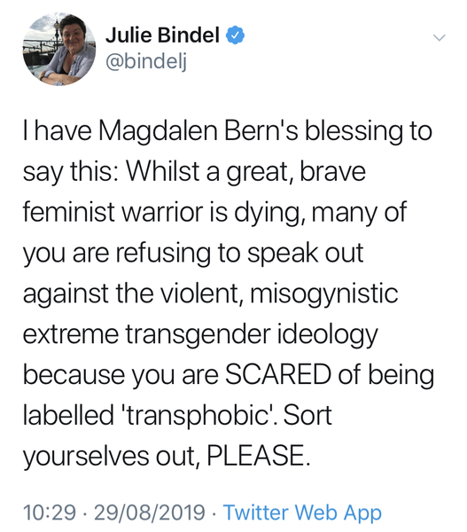 Update on Magdalen Berns