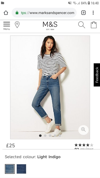 I want jeans that don't gape at the back of my waist.