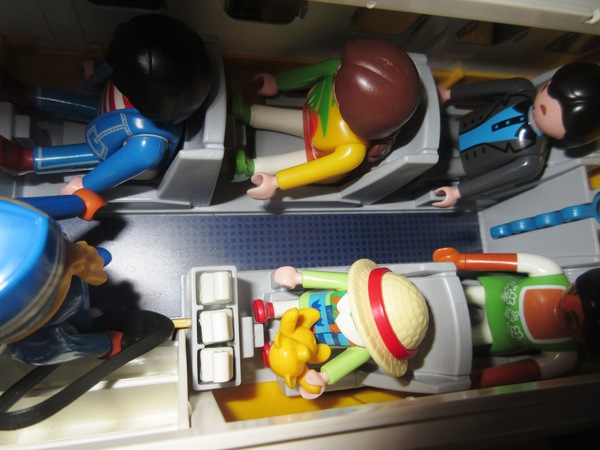 It's the summer holiday season for the Playmobil people in our house...