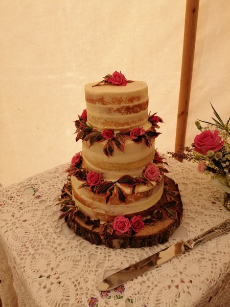 1 week to perfect a wedding cake. Help!