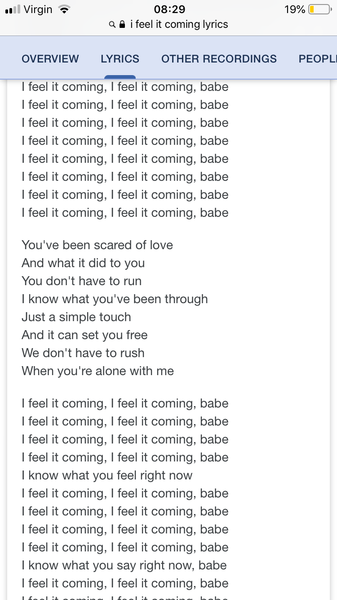 To swear at the radio