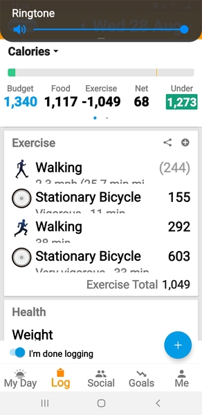 Lose 7lbs in August