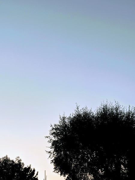 Post a photo of the sky where you live