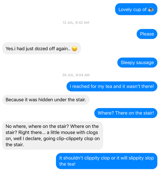 To think she is only with me for one thing?