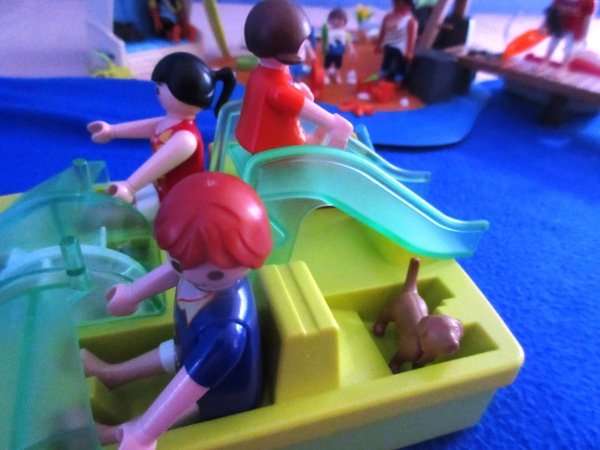 It's the summer holiday season for the Playmobil people in our house...