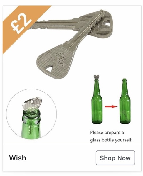 To ask what this item from wish is?