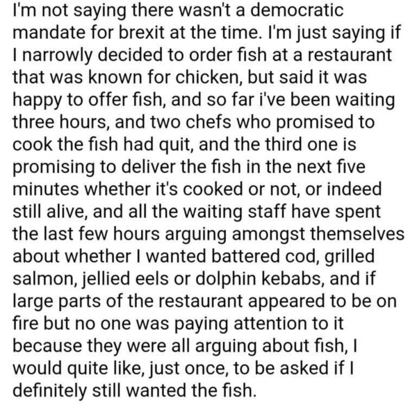 Westminstenders: Promises, promises