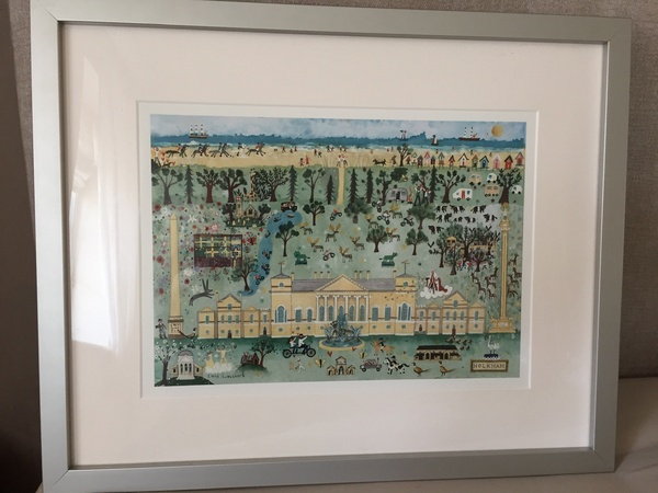To show you all a painting I just bought?