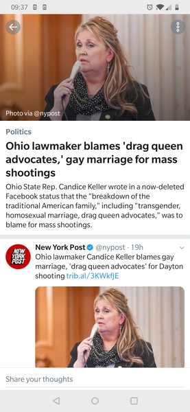 Is there much coverage in the UK of the US shootings this weekend?