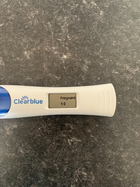 Pregnancy test faint line