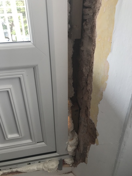 Is this amount of destruction normal? New windows