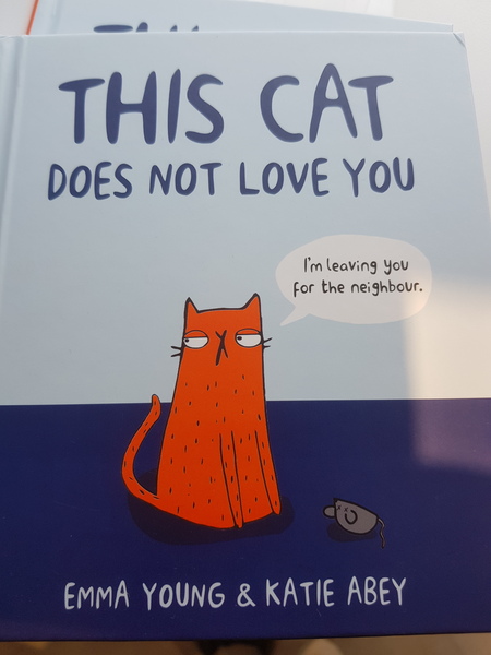 Next door's -thug- cat