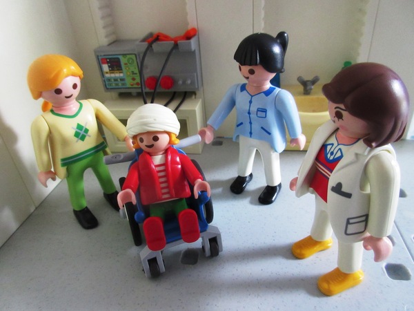 It's the summer holiday season for the Playmobil people in our house...