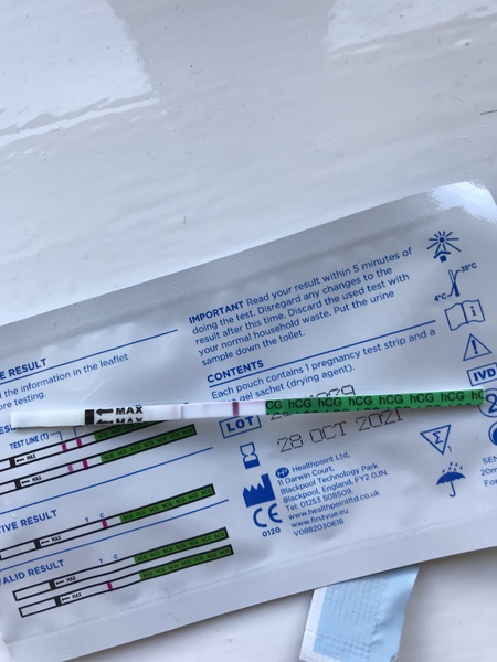 Pregnancy test help