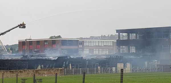 The school is on fire!!