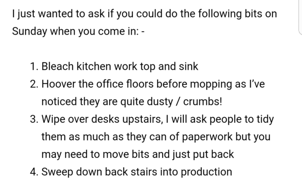 Micromanaging boss.