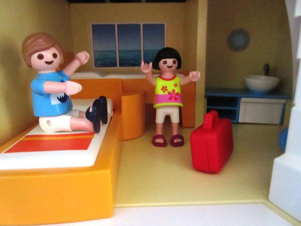 It's the summer holiday season for the Playmobil people in our house...