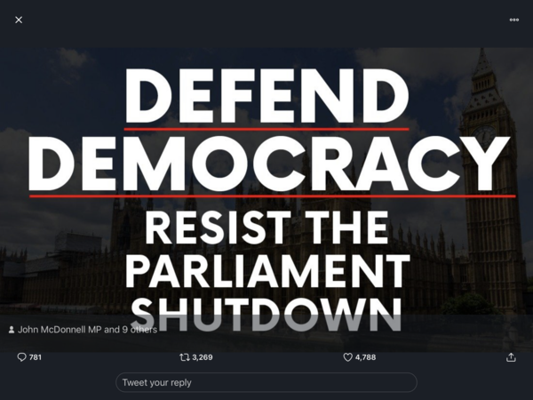 Westminstenders: Prorogation