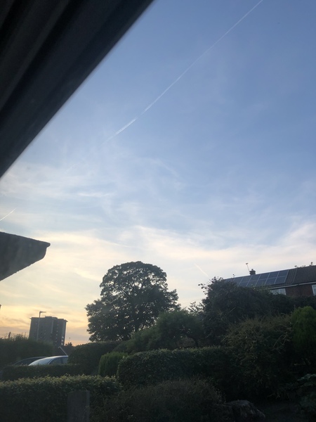 Post a photo of the sky where you live