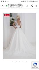 Did you have a tea length wedding dress?...